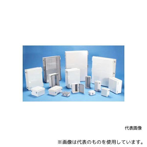 タカチ電機工業 BCAP405016T 防水・防塵ボックス 透明/ホワイトグレー 400×500×160