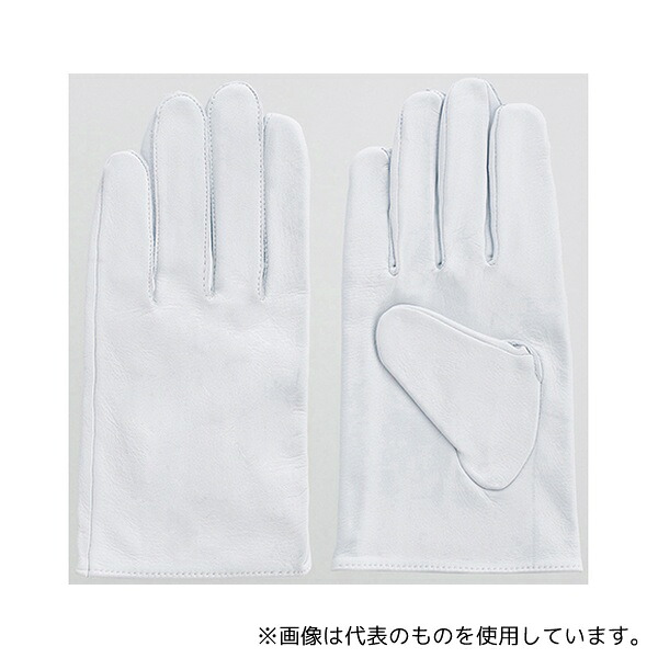 富士グローブ 2116 国産牛本皮手袋 クレストN 白 LL 1ケース(10双入)
