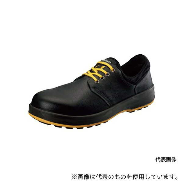 シモン WS11BKS-22.5 安全靴 短靴 WS11黒静電靴 22.5cm