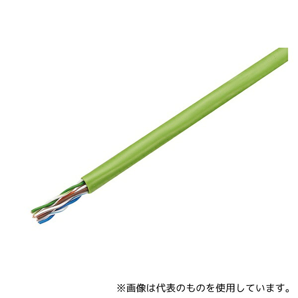 JAPPY TPCC5 0.5 MMX 4P JP Cat5e LANケーブル 若草色 1巻(300m入)