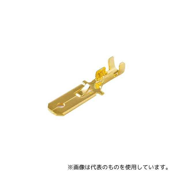 日立Astemoアフターマーケットジャパン B924K 250 差込型プラグ 24Kメッキ 50個入