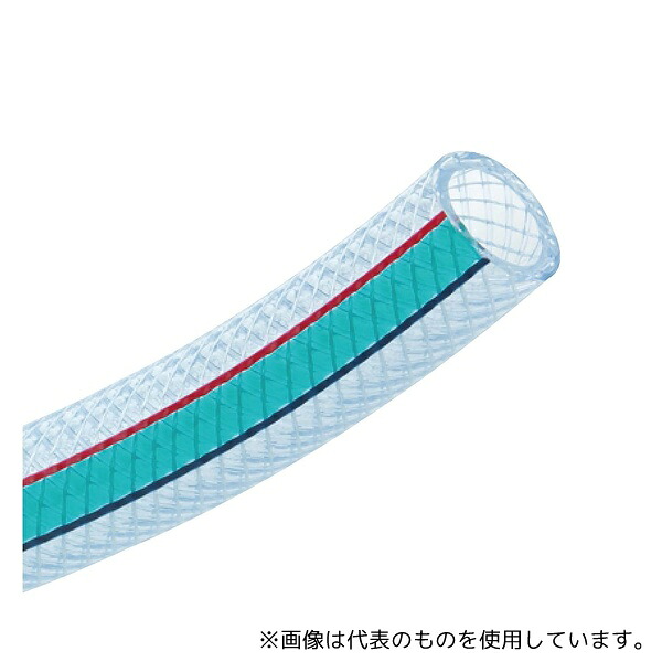 トヨックス HTR-19-45 水・油・薬品・エアー用耐圧ホース ハイブリッドトヨロンホース 内径19mm×外径26mm 長さ45m