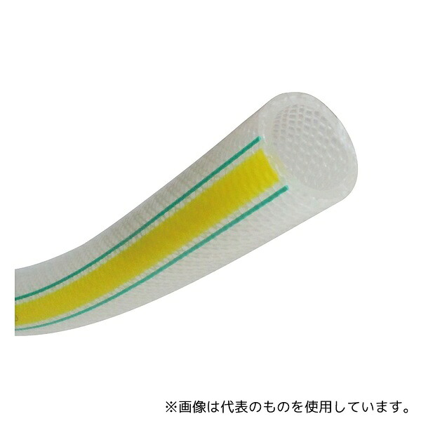 トヨックス EC-32-6 耐薬品・耐油・食品用 非塩ビ耐圧ホース エコロンホース 内径32mm×外径41mm 長さ6m