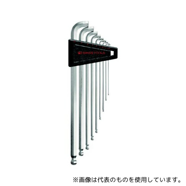PBスイスツールズ 2222LH-10CN マルチアングル六角レンチセット(ブリスターパック入り)