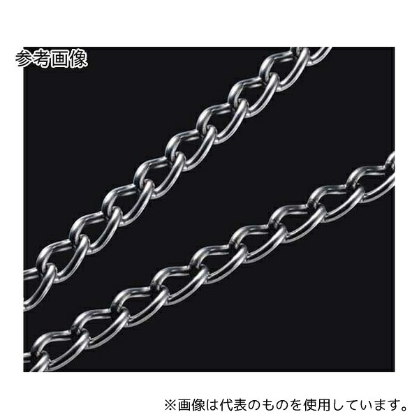 ふじわら M2-10 カットマンテルチェーン ステンレス製 2.0mm×10m