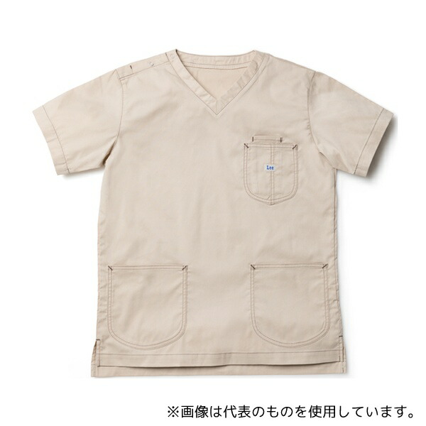 Lee Leeユニセックススクラブ ベージュ 4L