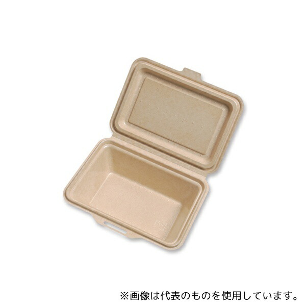 ケーピープラテック 4440911 紙容器 KMボックス KM-52 ナチュラル 50個入
