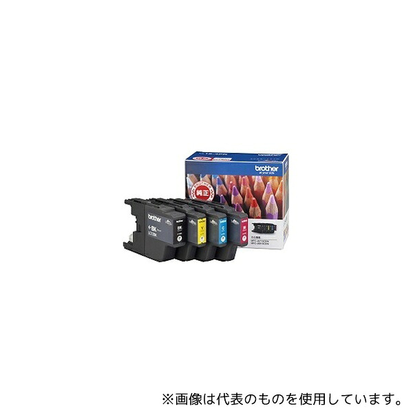 ブラザー LC12-4PK インクカートリッジ お徳用4色パック