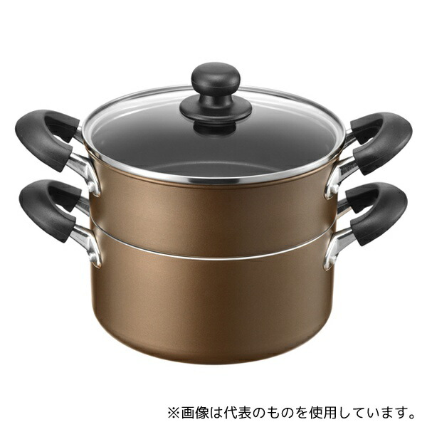 和平フレイズ RB-2509 Newおおらか鍋 IH二段蒸し器 20cm