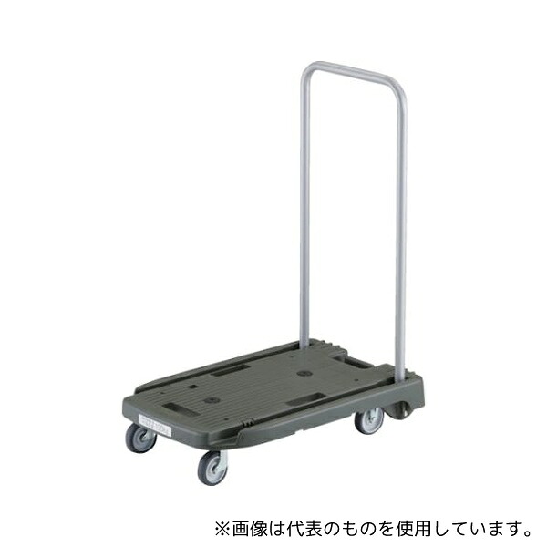 トラスコ中山 MP-6039N2-MOD-JS 樹脂台車 こまわり君 省音G車輪 600X390 つや消しOD 樹脂ストッパー付