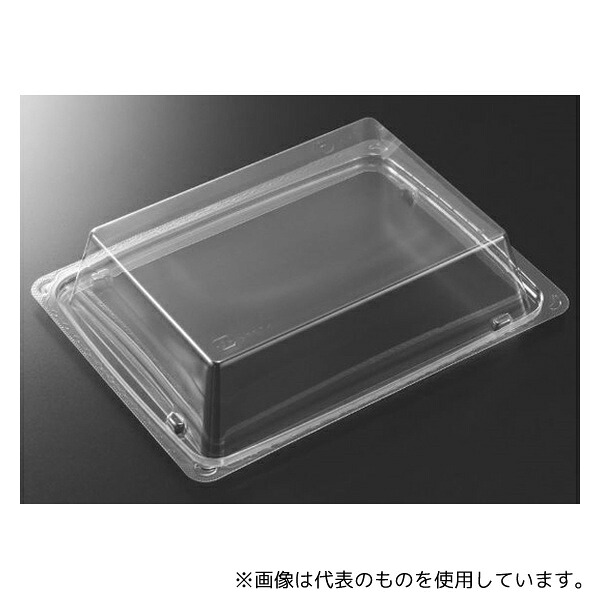 中央化学 15636 刺身・鮮魚容器 BCF宝台 20-15(CAPG)蓋 600枚