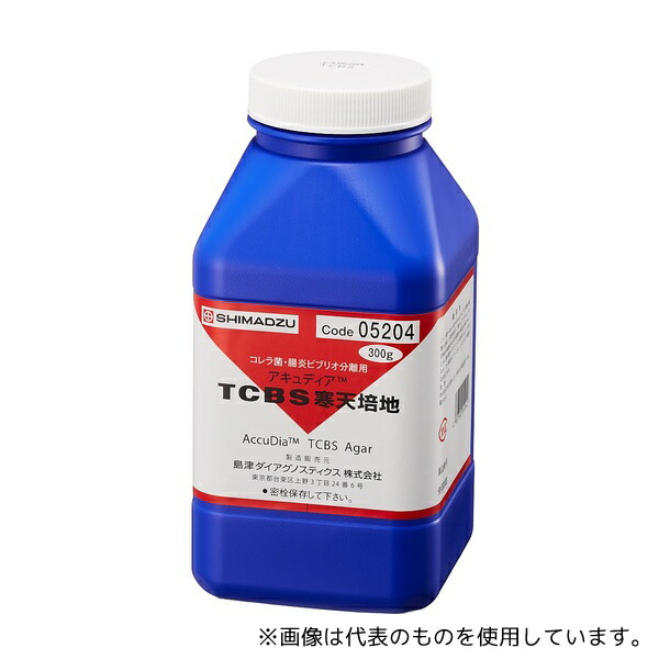 島津ダイアグノスティクス 5204 アキュディア? TCBS寒天培地(粉末) 300g