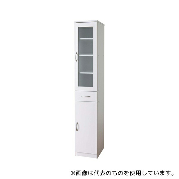 アズワン 61-807-64-1 食器棚 ダイニングボード W30×H178cm