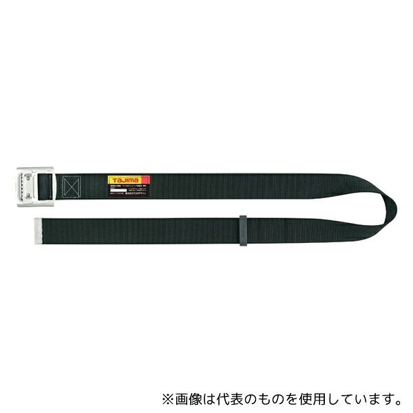 TJMデザイン(タジマツール) BAL145-BK 胴ベルト アルミワンフィンガーバックル L 黒