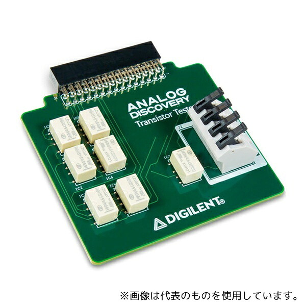 Digilent 410-413 Analog Discovery用トランジスタテスター