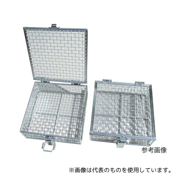 オオモリ OM1054-53 蝶番蓋付バスケット特大 300×300×200