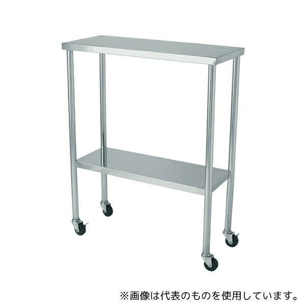 暁製作所 DS-1S ステンレスワゴン フラット 20kg 600×250×750mm