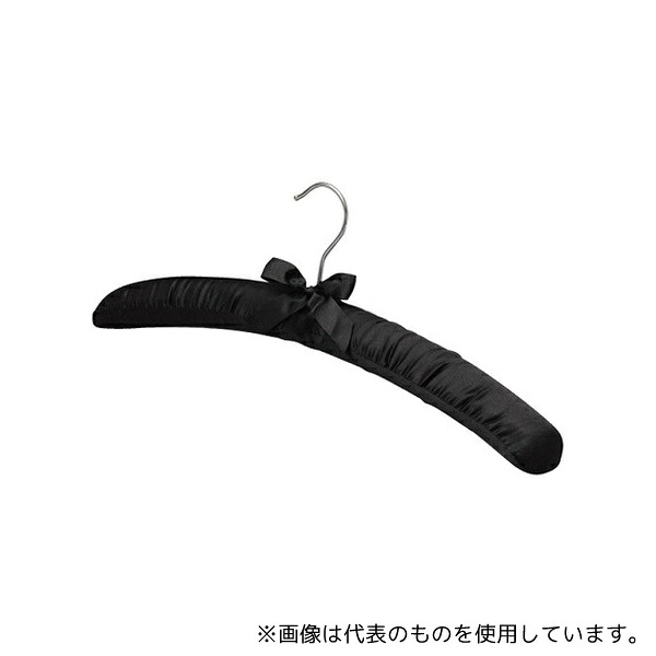 三和 YG-03BLK サテンハンガー ブラック(フック銀)100本入 41,055円