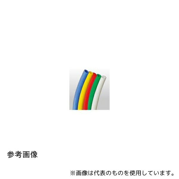 日之出化成 302-0000798 カラーチューブ 4×6 グリーン 100m巻 ドラム