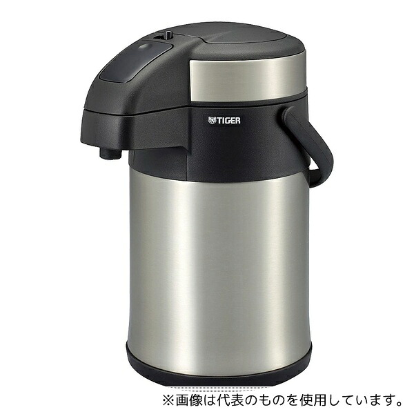 タイガー魔法瓶 MAA-C301 ステンレスエアーポット Cステンレス
