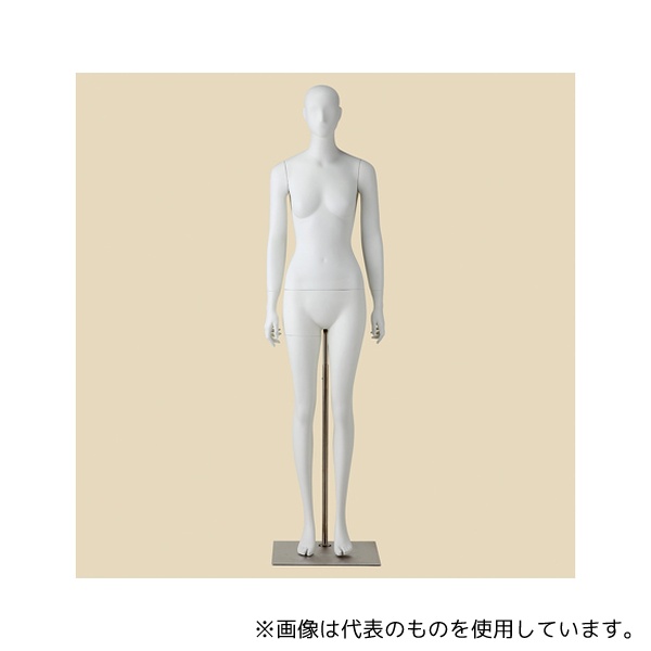 【超美品】 婦人全身マネキン ホワイト 腰受け 足受け ベース2種付き 楽天市場】婦人全身腰受けリアルマネキン可動腕 61-799-7-1
