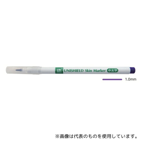 日昭産業 20077 スキンマーカー(中太字) 1セット(10本×10袋入)