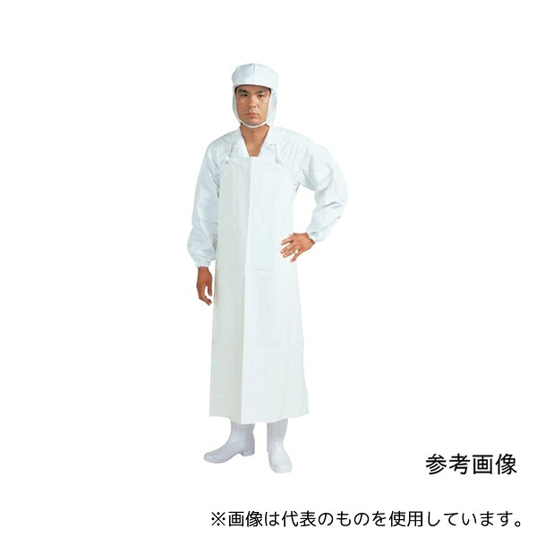 アズワン ターポリン前掛(特殊合成ゴム製)胸付 LL