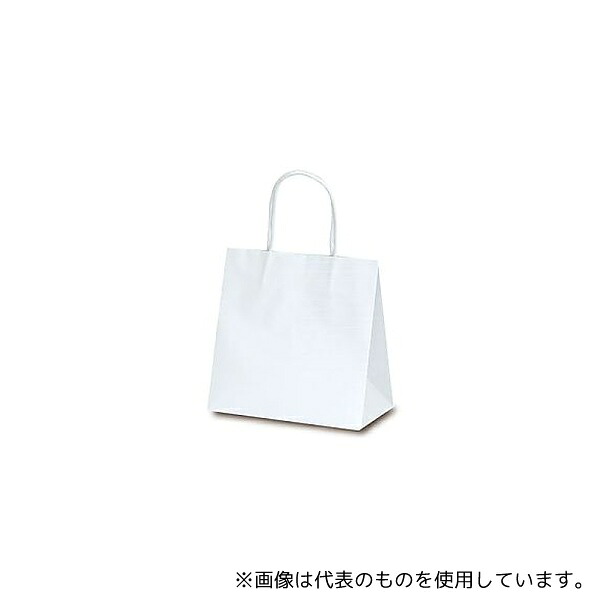 ベルベ 1079 紙袋 マットバッグ SS ホワイト 100枚