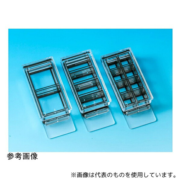 マツナミ SCS-N02 チャンバースライド2ウェル ノンコート 20枚入