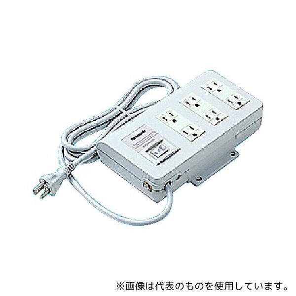 パナソニックEWエンジニアリング WCH44129 SW付OA電源タップ(接地型)(M付)
