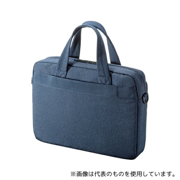 サンワサプライ BAG-CA11NV カジュアルPCバッグ ネイビー W360×D80×H275mm
