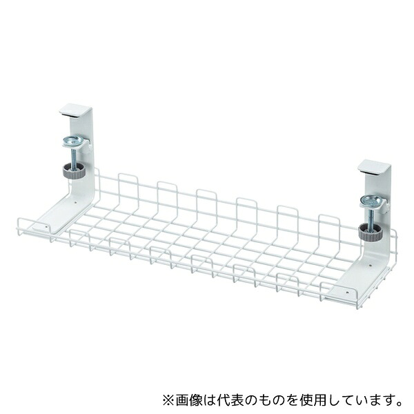 サンワサプライ CB-CT4W ケーブル配線トレー ワイヤー Sサイズ 汎用タイプ ホワイト