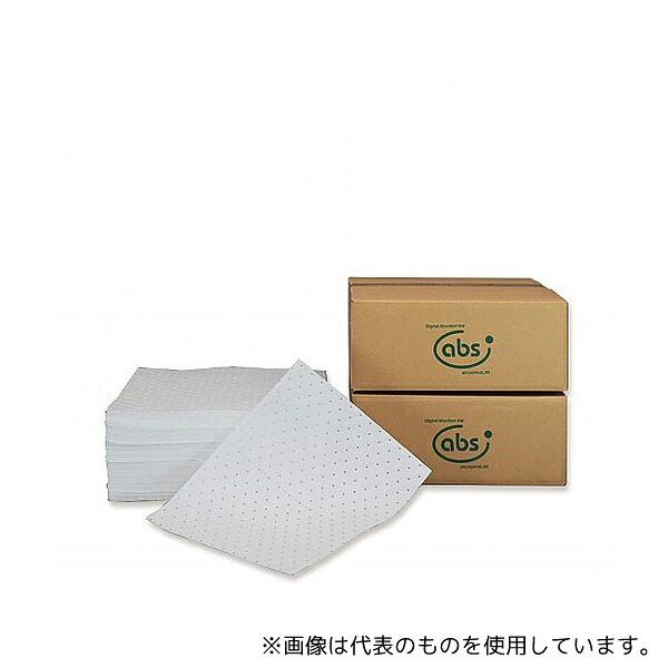 アブス MW452 油専用吸着マット 厚み2mm 100枚&times;2箱入｜ファーストFACTORY