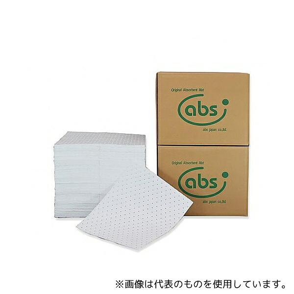 アブス MW454 油専用吸着マット 厚み4mm 100枚入