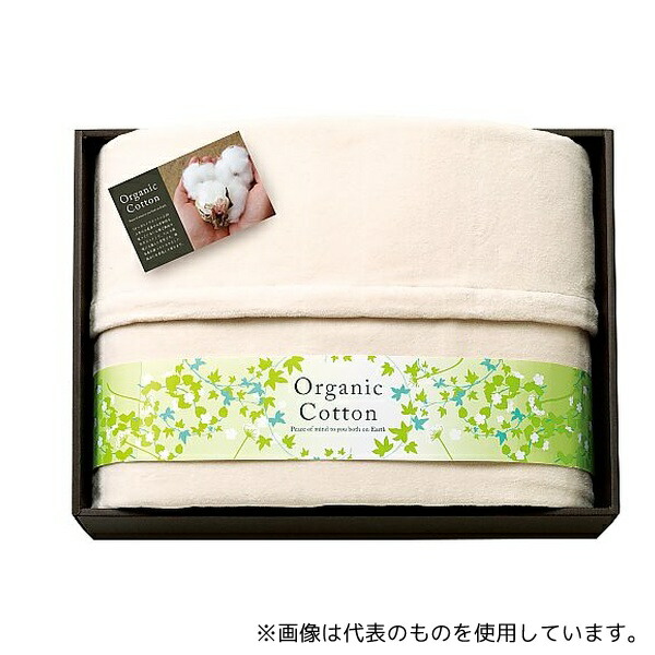 アズワン OGC-15075 素材の匠 オーガニックコットン 綿毛布