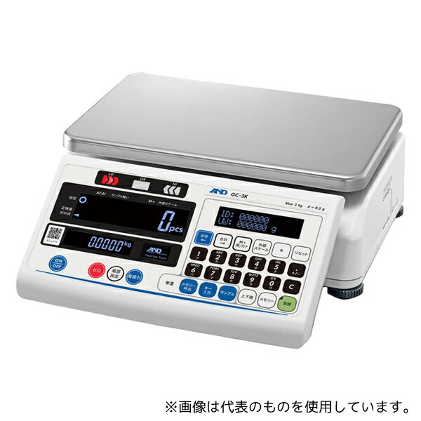 エー・アンド・デイ GC-3K 個数計 ひょう量3kg