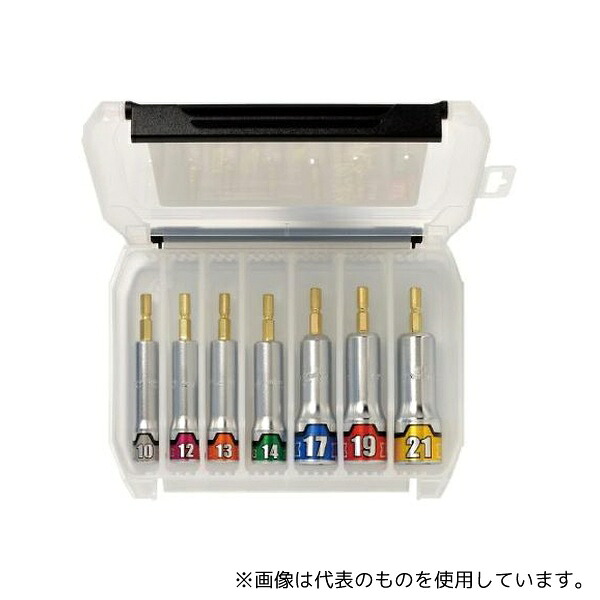 KTC EA612AA-2 7本組/10-21mm 電ドルソケットセット