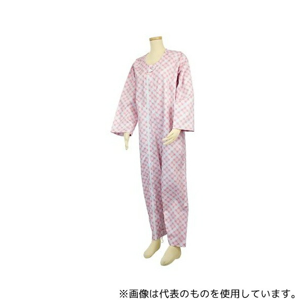 幸和製作所 UW01 介護用パジャマ テイコブエコノミー上下続き服 オレンジ S