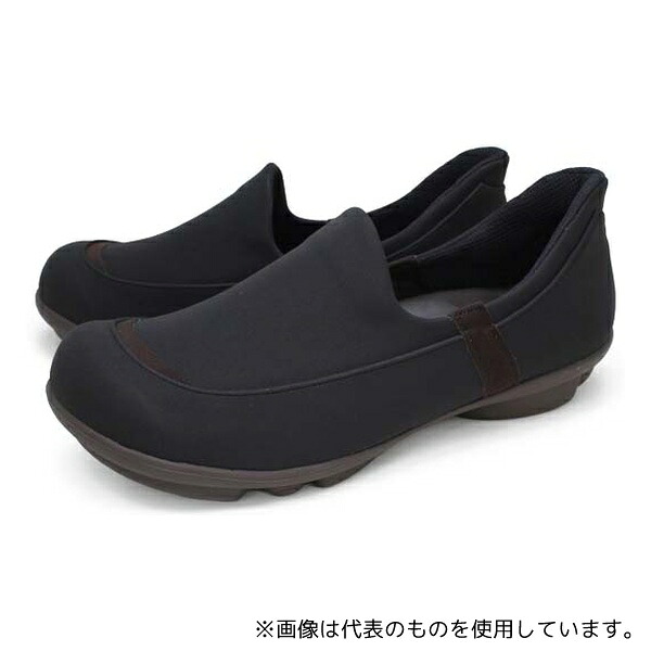 リゲッタ TB501-BLK-M(23.0cm-23.5cm) ツヴォル スリッポンパンプス ブラック M
