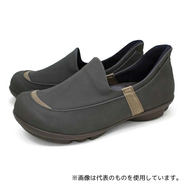 リゲッタ TB501-KHA-L(24.0cm-24.5cm) ツヴォル スリッポンパンプス カーキ L