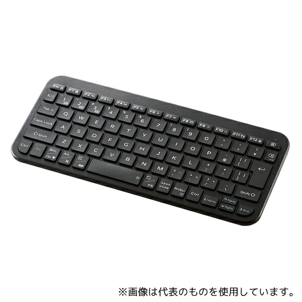 エレコム TK-TM10BPBK Bluetoothミニキーボード Slint 薄型 パンタグラフ式 マルチペアリング ブラック 5,785円
