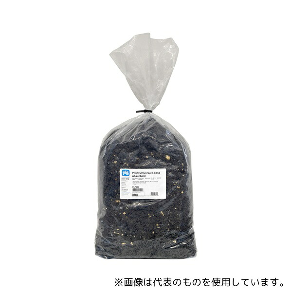 ニューピグコーポレーション PLP202 ピグユニバーサルルース まくタイプの吸収材 水・油・溶剤用 1箱(2.3 kg入)
