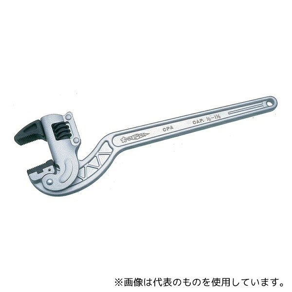 スーパーツール CPA600M コーナー用パイプレンチ白管・被覆管兼用型