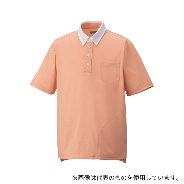 KAZEN KZN238-4 ニットシャツ アプリコット M