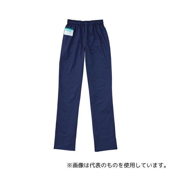 KAZEN REP155-8 手術スラックス(男女兼用)ネイビー L