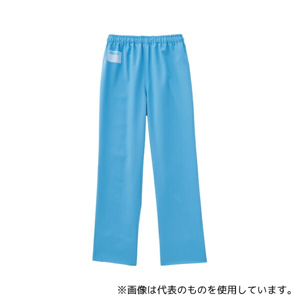 KAZEN 155-71 手術スラックス(男女兼用)ブルーシェル 4L