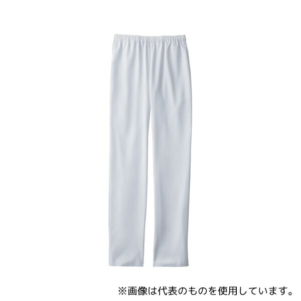 KAZEN KZN551-10 手術スラックス男女兼用 ホワイト S