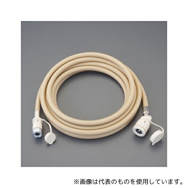 アズワン EA467BC-0.5A 7mmx0.5m ガスホース(カプラー付・LP・都市ガス兼用)