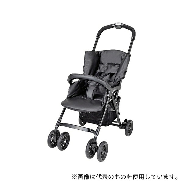 アップリカ A070885 施設用ベビーカー幌無 レガードブラックII
