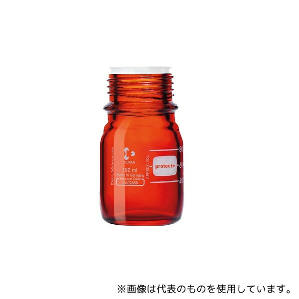 DWK Life Sciences 017590-100A プロテクトプラスコートねじ口びん 茶褐色 びんのみ 100mL 1箱(10本入) 51,916円
